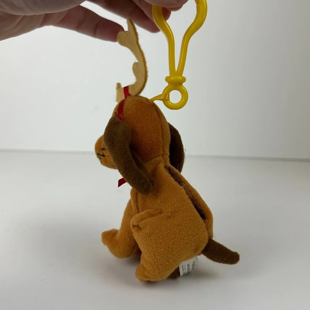 Dr Seuss Max the Dog Grinch Reindeer Keychain Hershey 2000 Vintage Bag Charm